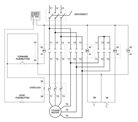wye delta motor wiring diagram artled