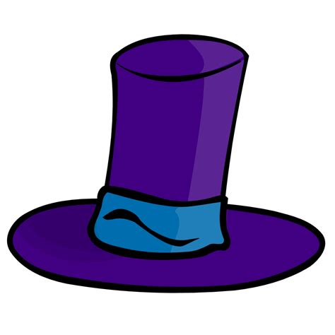 Onlinelabels Clip Art Purple Hat