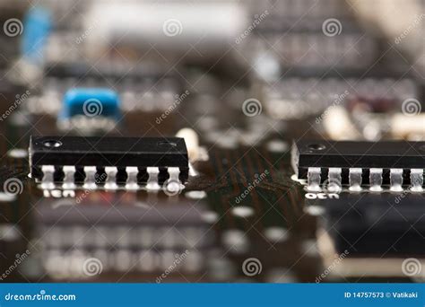 mainframe controller board stock image image  circuitboard component