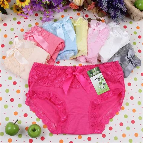 Hot Selling Women S Panties 6 Pcs Lot High Quality Candy Colors Sexy