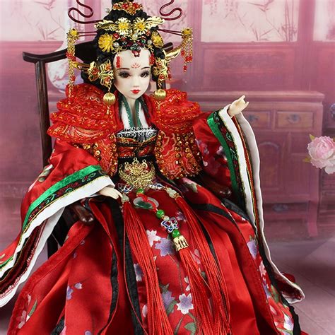 Buy 35cm Collectible Chinese Dolls Empress Wu Zetian