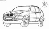 X5 Voiture 4x4 Allemagne Transport Terrano Nissan Coloriages Toyota Colorator 2323 Vaz Niva sketch template