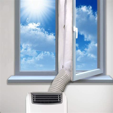 anyair universal window seal  portable air conditioners casement windows   inches