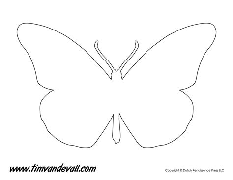 monarch butterfly stencil tims printables