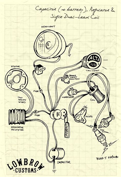 simple chopper wiring diagram