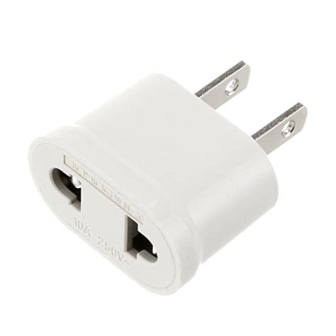 pcs eu   travel charger wall ac power plug adapter  ac  converter plug adaptor
