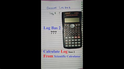 calculate log base   log base   scientific calculator youtube