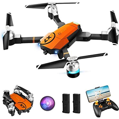 amazoncom radclo mini drone  camera p hd fpv foldable drone  carrying case