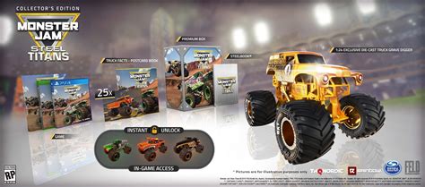 monster jam steel titans special editions compared