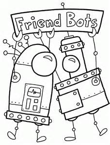 monitoring robot coloring page  printable coloring pages  kids