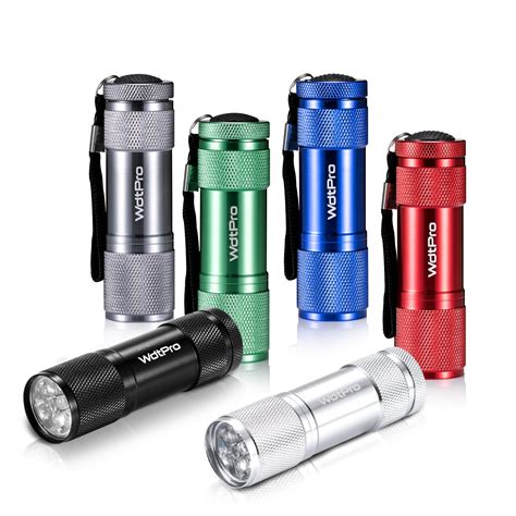 wdtpro mini  led flashlights tactical flashlight super bright flashlights  lanyard