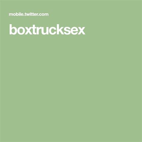 boxtrucksex
