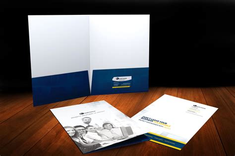 pocket folder brochure design company