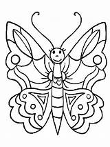 Coloring Pages Butterfly Printable Kids Color Print Animals Animal sketch template