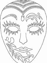 Gras Mardi Carnaval Fasching Maske Quilling Mardis Masken Masque Coloriage Máscaras Masquerade Maternelle Maschera Venezianische Mascaras Adults Acessar Azcoloring sketch template