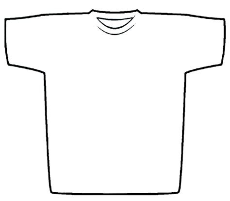 printable  shirt template   printable  shirt