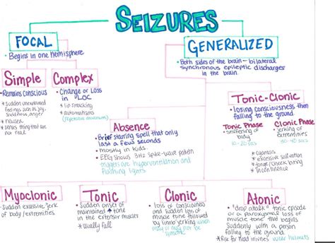 types  seizures