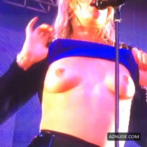 tove lo topless and braless at the llapalooza in chile