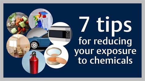 tips  reducing  exposure  chemicals exposure chemicals tips
