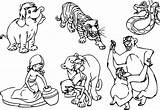 Giungla Ausmalbilder Dschungelbuch Colorare Disegni Kaa Mowgli Malvorlagen Wonder Ausmalen Baloo sketch template