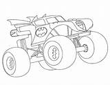 Coloring Monster Truck Pages Bigfoot Color Printable Getcolorings Print sketch template