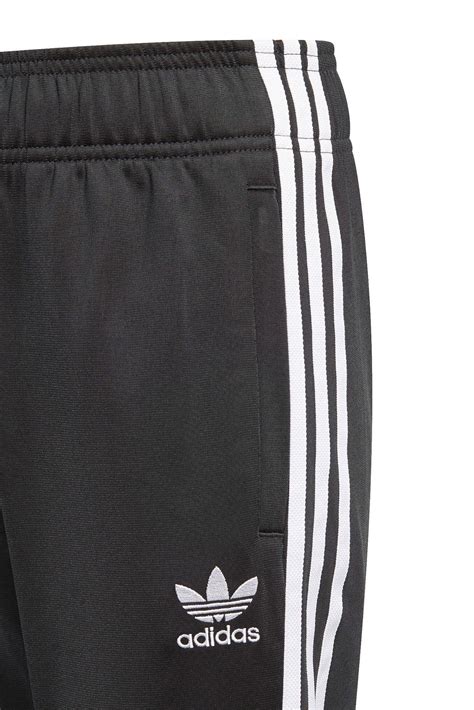 adidas originals unisex superstar adicolor joggingbroek zwartwit wehkamp