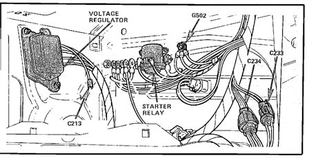 ford  starter solenoid wiring diagram   gmbarco