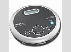 Insignia Portable CD Player with FM Tuner and MP3 Playback Black NS