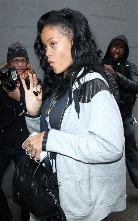 Rihanna Heads Into The Office Celebrity Gossip