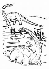 Coloring Pages Swimming Elasmosaurus Getcolorings sketch template