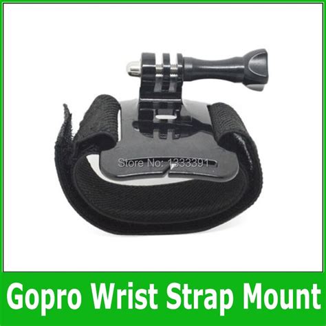 go pro wrist strap belt fixed hand wrist strap mount with screws mount