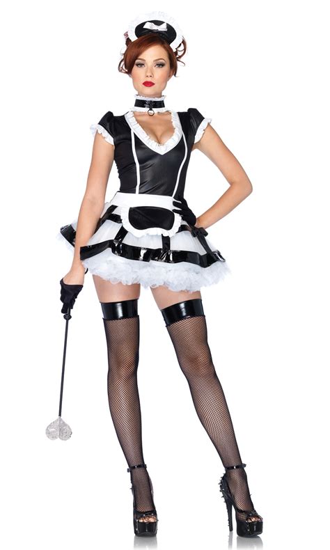 Top Seller Mistress Maid French Maid Costume By Leg Avenue