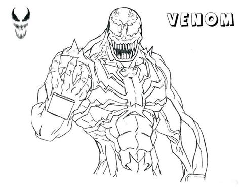 carnage printable  coloring pages dejanato