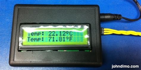diy arduino based digital thermometer john dimo blog