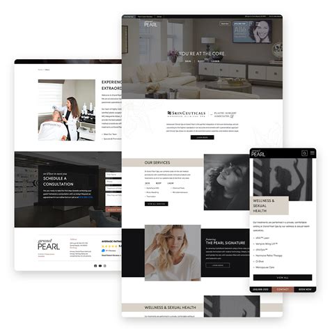 medical spa website design agency digital limelight media