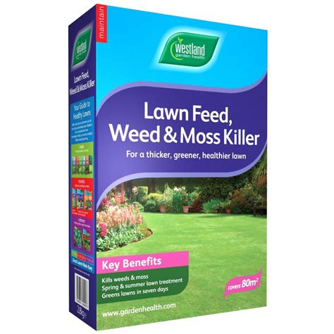 westland lawn feed weed moss killer kg