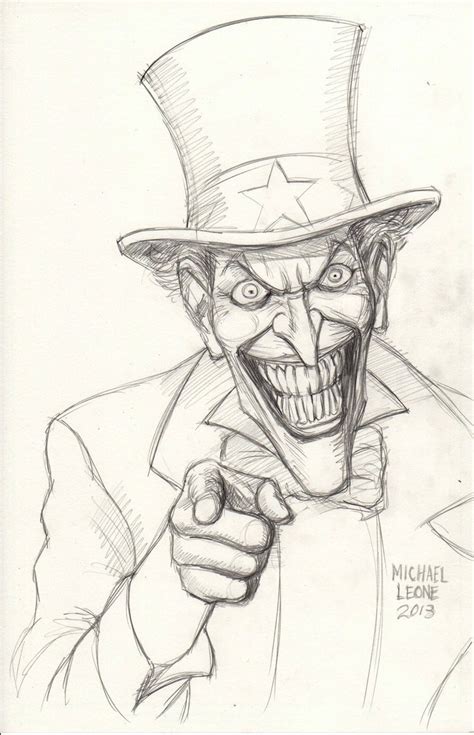 Uncle Joker Pencils 8 3 2013 By Myconius On Deviantart