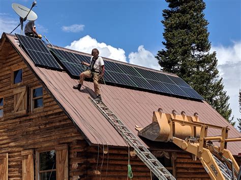 remote colorado cabin   grid solar power customer stories naz solar electric