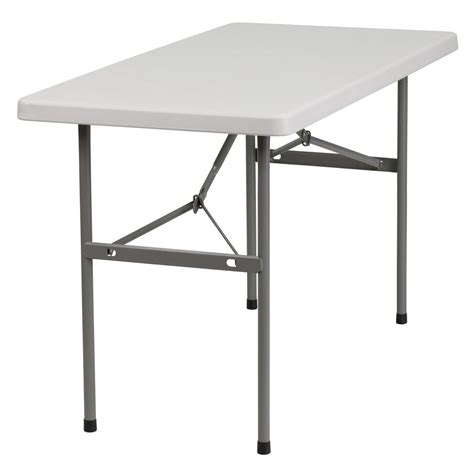 white  gray bi fold contemporary folding table walmartcom walmartcom