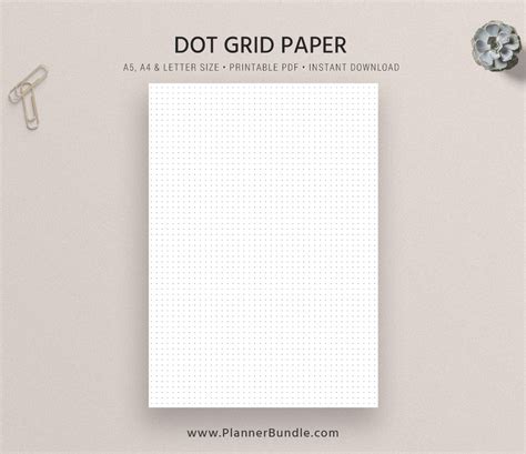 basic pages dot grid grid lined paper notebook  letter size