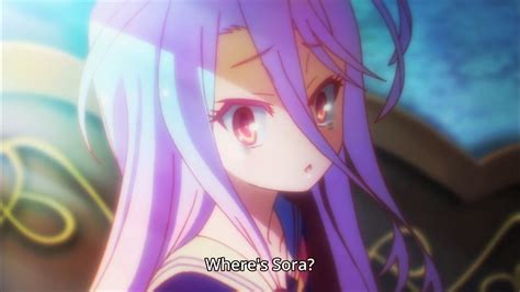 no game no life ep 8 sora disappears like a fart in the wind moe sucks