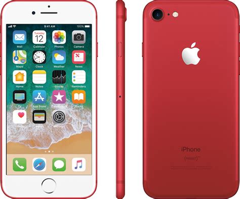 Best Buy Apple Iphone 7 128gb Product Red Verizon Mprh2ll A