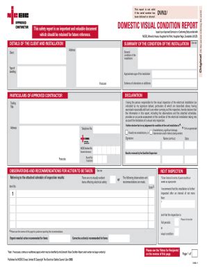 editable equipment condition report template fill  print forms