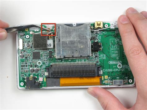 Disconnecting Nintendo Ds Lite Logic Board Ifixit Repair Guide