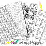 Coloring Pages Printable Round Ausdruckbare Meinlilapark sketch template