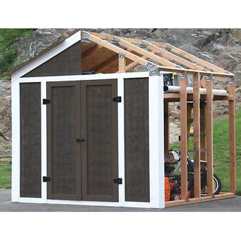 shelter  ez framer    shed framing kit bjs wholesale club