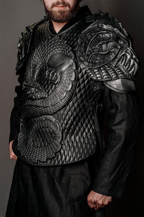 dracula untold black armor body armor medieval armor etsy