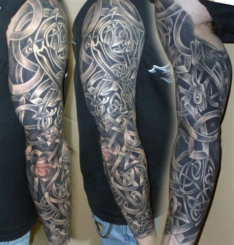 Top 43 Celtic Sleeve Tattoo Ideas [2021 Inspiration Guide]