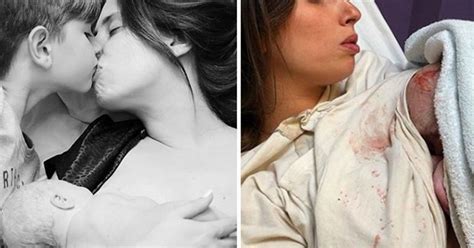 stacey solomon shares emotional breastfeeding snap “precious” daily star