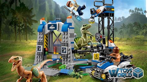 Lego Jurassic World ‘raptor Escape’ Set [75920] Toysworld